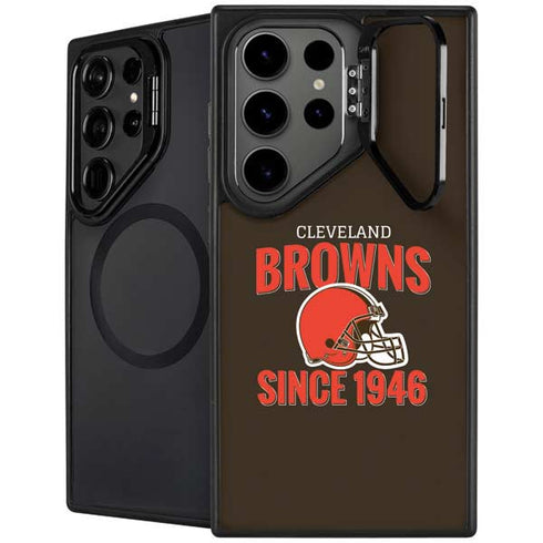 NFL Cleveland Browns Helmet Galaxy S25 Ultra Kickstand Case